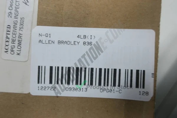 Allen Bradley 836 C5J 6