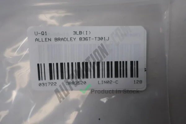 Allen Bradley 836T T301J 5
