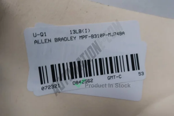 Allen Bradley MPF B310P MJ74BA 5