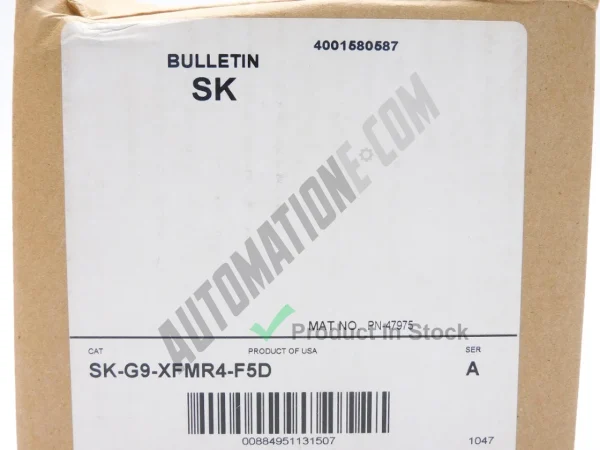 Allen Bradley SK G9 XFMR4 F5D 3