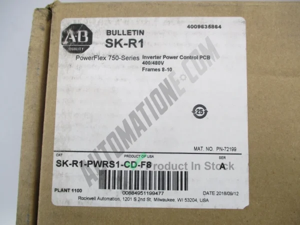 Allen Bradley SK R1 PWRS1 CD F8 3