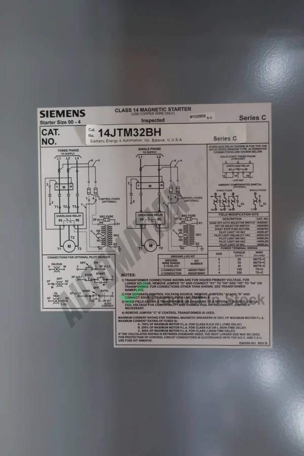 Siemens 14JTM32BH 6
