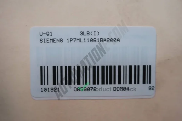 Siemens 1P7ML11061BA200A 3