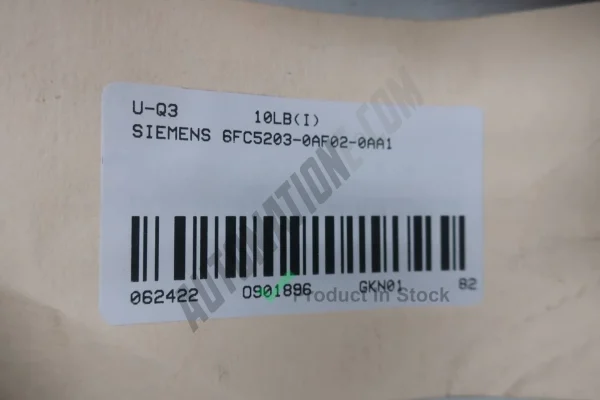 Siemens 6FC5203 0AF02 0AA1 4