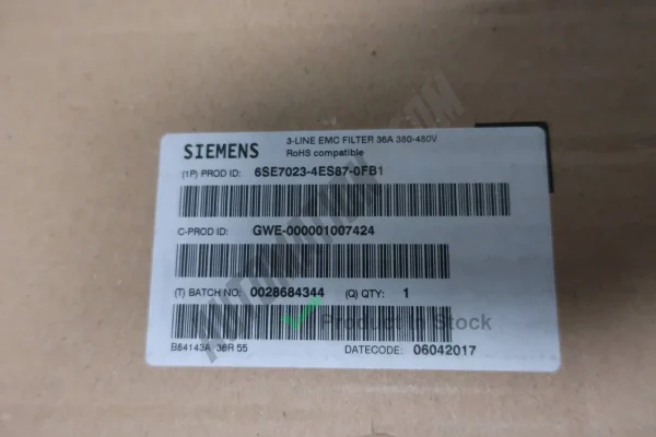 Siemens 6SE7023 4ES87 0FB1 2