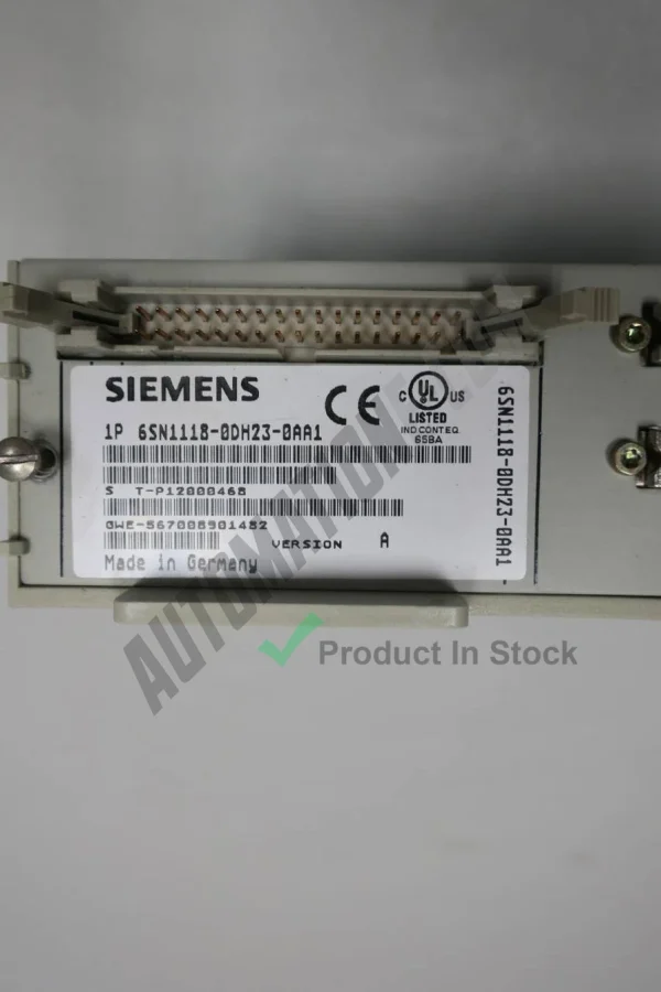 Siemens 6SN1118 0DH23 0AA1 6