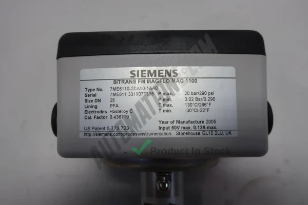 Siemens 7ME6110 2DA10 1AA0 5