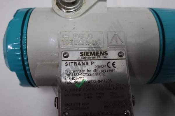 Siemens 7MF4433 1CY22 .1NC6 Z 4