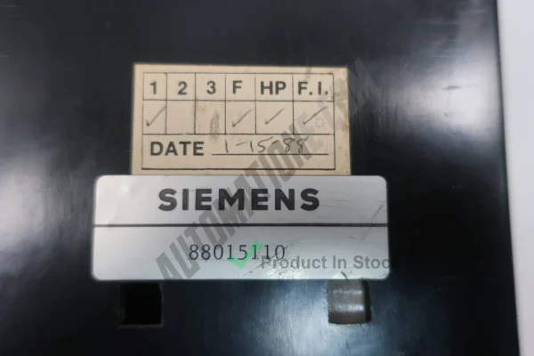 Siemens RMS TSG TZ 5